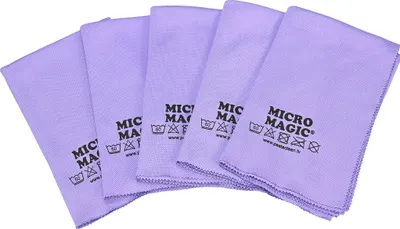 Produktbild von Pastaclean Micro Magic Fenstertücher antibakteriell - Lavendel, 5tlg.