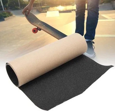 Obrázek produktu pro Brusný papír na longboard pro optimální trakci, 1 role, 10 m, černý