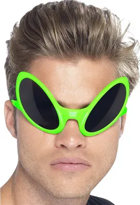 Produktbild von Galaktische Alienbrille - Brille Außerirdischer