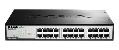 Obrázok produktu pre D-Link DGS-1024D, Nespravované, Plne duplexný režim