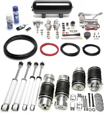 Image de TA Technix Kit de suspension pneumatique Viair noir pour Mercedes Classe S W108