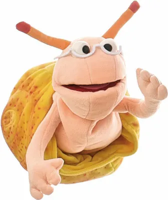 Produktbild von Living Puppets® Handpuppe Schnecke Finchen Sesamstrasse SE305 35 cm