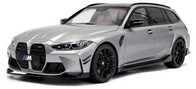 Produktbild von Solido 421186481 BMW M3 G81 Touring Kombi Performance 2024 grau metallic 1:18