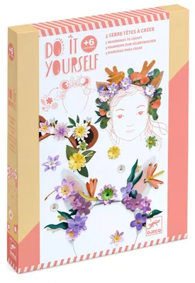 Image de Jeu créatif DIY « Couronnes de fleurs », Djeco