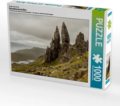 Produktbild von CALVENDO Puzzle Ein Motiv aus dem Kalender Schottlandschaften 1000 Teile Puzzle quer | 1000 Teile Lege-Größe 64x48cm Foto-Puzzle für glückliche Stunden