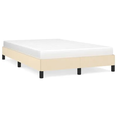 Zdjęcie produktu dla Rama Łóżka, Kremowa, 120X200 Cm, Obita Tkaniną Lumarko!