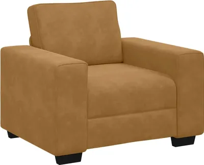 Immagine prodotto di vidaXL Poltrona marrone 100x77x82 cm Velluto
