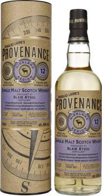 Produktbild von Douglas Laing PROVENANCE Blair Athol 12 Years Old Single Cask Malt 2007 46% Vol. 0,7l in Geschenkbox