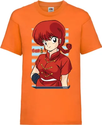 Obrázok produktu pre Detské tričko Kid Ranma Saotome, 9-11 Rok - 140 / Oranžová