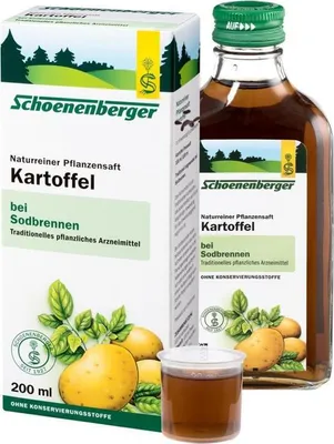 Zdjęcie produktu dla Schoenenberger Czysty Naturalny Sok Ziemniaczany 200 ml