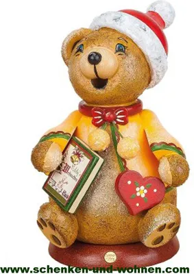 Produktbild von Hubrig - Räucherteddy`s Weihnachtsgeschichte ca. 14 cm