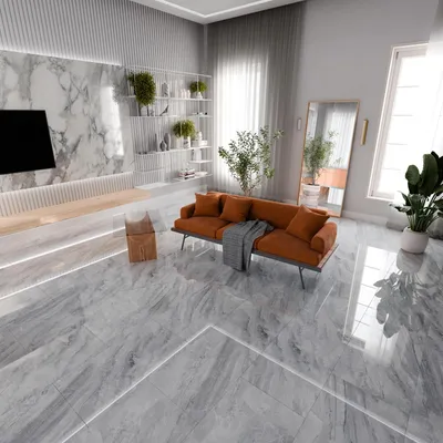 Produktbild von Lux Floor – 4163 Sakura / Hochglanz / Klick Vinyl inkl. Trittschall / Fliese XL