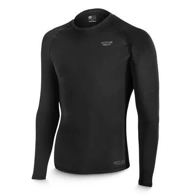 Produktbild von 4FIZJO Thermoshirt, Thermounterwäsch, elastisch, warm, atmungsaktiv, Wintersport, Trekking, schwarz, M