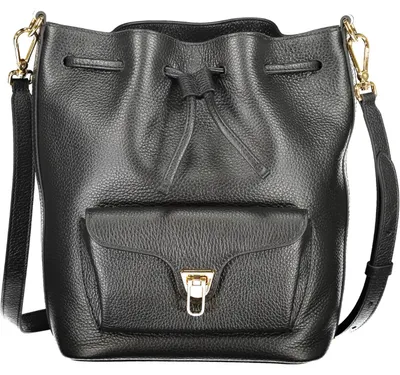Produktbild von Zeitlose Eleganz: Schwarze Beuteltasche mit vielseitigem Gurt
