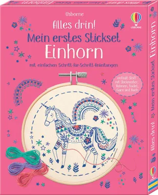 Produktbild von Alles drin! Mein erstes Stickset: Einhorn