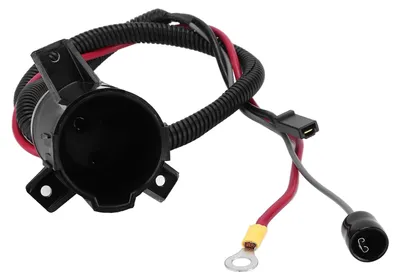 Produktbild von Club-Autoladegerät-Buchse mit Kabelbaum 1033755-01 Ersatz für Precedent-Elektrokarren ab 2004, 48 V