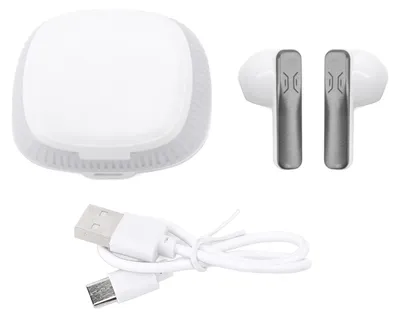 Obrázok produktu pre Slúchadlá s AI prekladačom, potlačenie hluku, 74 jazykov, 70 prízvukov, Bluetooth 5.3, bezdrôtové inteligentné prekladateľské zariadenie s aplikáciou pre hudbu a hovory, biele