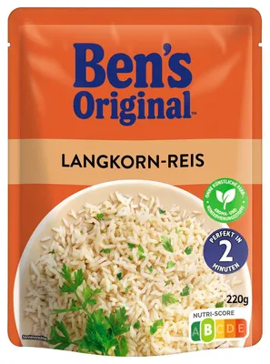 Image de Bens Original Express Riz long grain prêt en 2 minutes 250g