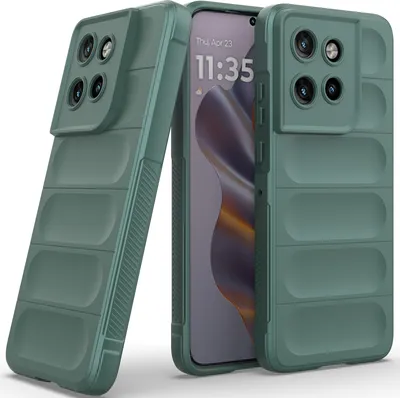 Immagine prodotto di Custodia per Motorola Edge 50 Neo Custodia protettiva in silicone TPU morbido antiurto verde