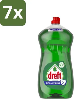 Immagine prodotto di Detersivo liquido - Ad alta efficacia igienizzante - 1,2 L - Confezione grande - 7 pezzi
