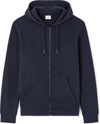 Produktbild von Celio Dunkelblauer Herren-Kapuzenpullover mit Reißverschluss von Fethree XL