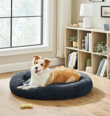 Produktbild von Hundekissen - Plüsch - 100x100x20 cm - Antirutsch