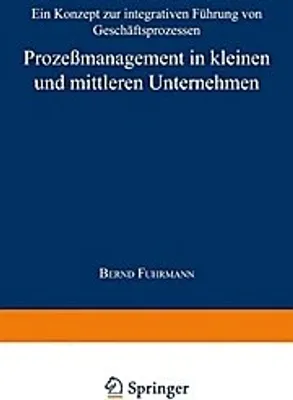 Obrázok produktu pre Prozeßmanagement in kleinen und mittleren Unternehmen