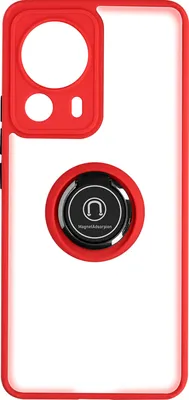 Produktbild von Avizar, Schutzhülle mit Ring-Halterung für Xiaomi 13 Lite, Rot