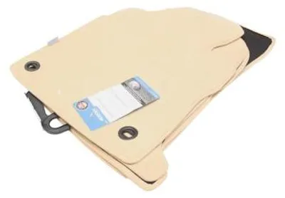Image de Tapis de sol en velours pour VW Touran I (2003–2007), couleur beige