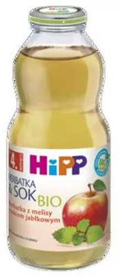 Obrázok produktu pre HiPPuž celé generácie, Čaj z medovky s jablkovým džúsom, od 4. mesiaca, 500 ml
