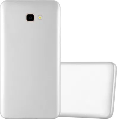 Image de Cadorabo Housse pour Samsung Galaxy J4 PLUS Housse en argent Housse pour portable TPU silicone Etui Cover Case