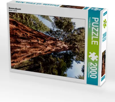Produktbild von CALVENDO Puzzle Mammutbaum | 2000 Teile Lege-Größe 90x67cm Foto-Puzzle für glückliche Stunden