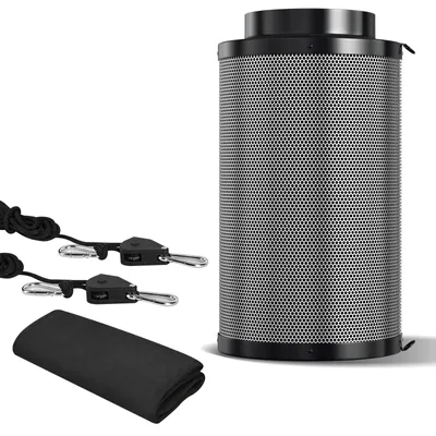 Productafbeelding van Vigevee Actieve koolfilter Grow 200mm, koolfilter voor afzuiging, 500mm, geschikt voor kweekruimtes