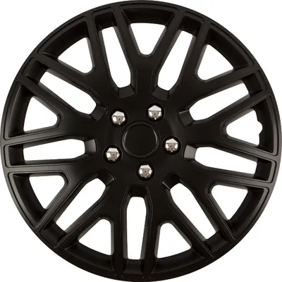 Produktbild von Z480561 Radkappen Radzierblenden SATZ (4Stück) 14 Zoll Dakar NC schwarz