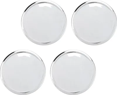 Obrázek produktu pro 4 ks Středové víčko náboje kola 65 mm OD 48 mm ID Stylový univerzální kryt se snadno instaluje kryt pneumatiky galvanické pokovení