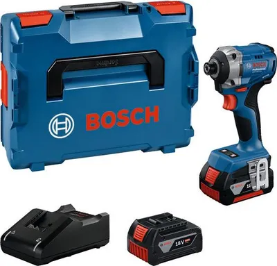 Produktbild von Akku-Drehschlagschrauber GDR 18V-215, 2 x Akku GBA 18V 4.0Ah, L-BOXX 136