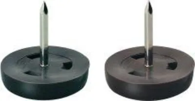Produktbild von Kunststoffgleiter weiß 20 mm