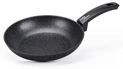 Produktbild von Moneta Etnea, Rund, Allzweckpfanne, Schwarz, Etnea, Aluminium, Gas, Halogen, Versiegelte Platte