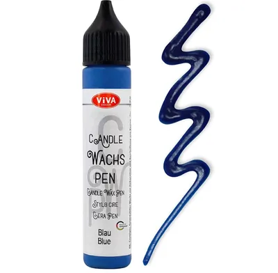 Immagine prodotto di Viva Decor 318060001 ViVA DECOR Candle Wax Pen, 28 ml, blu