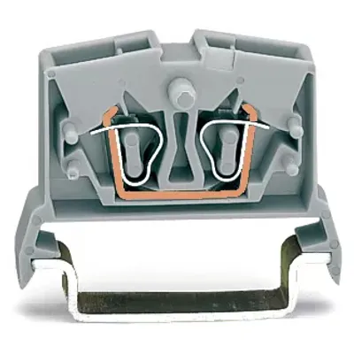 Immagine prodotto di Morsetto passante grigio 0,08-2,5 mm² - Morsettiera di alimentazione 6 mm 24 A 264-711