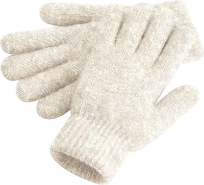 Obrázok produktu pre Beechfield - rebrované - Zimné rukavice "Cosy", strakaté S manžetami PC5097 (jedna veľkosť) (mandľové)