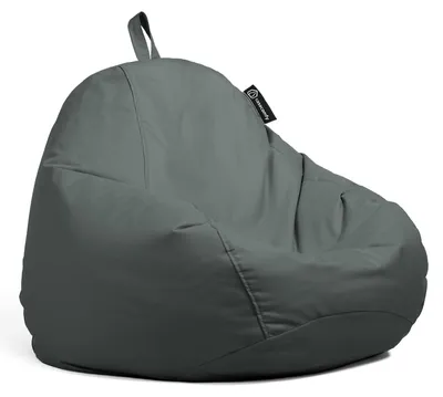 Produktbild von Kompletter Sitzsack, Anthrazitfarben, ergonomisches Design für Innen- und Außenbereich
