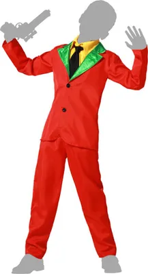 Image de Déguisement Clown Rouge Pour Enfants - 5-6 ans