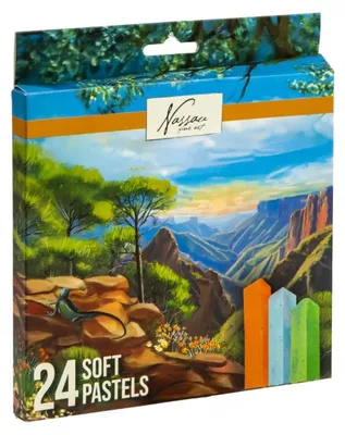 Produktbild von Creative Craft Lab Craft Sensations Softpastellkreiden Set 24 Stück ? Hochpigmentierte Trockene Pastelle für Künstler, Zeichnen & Skizzieren ? Perfekt für Kunst & Hobby
