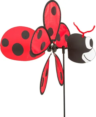 Produktbild von gartenstab Marienkäfer 32 x 65 cm schwarz/rot