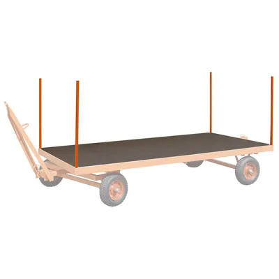 Produktbild von VARIOfit 4 Einsteckrungen für Industrieanhänger aus Rundrohr, Nutzlänge 600mm