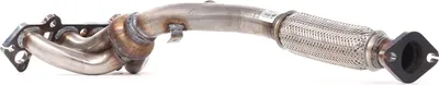 Produktbild von JMJ Abgasrohr Auspuffrohr für FORD FOCUS (DAW, DBW) Vorne 1091508