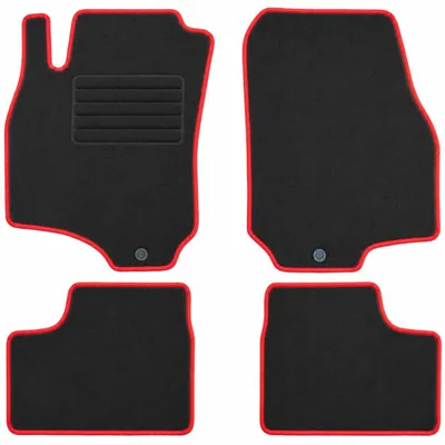 Produktbild von Fußmatten-Set für Opel Astra G Cabrio, 03/2001-10/2004, 4-teilig, Schwarz