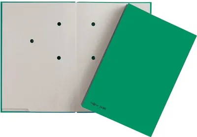 Produktbild von Unterschriftsmappe 20 Fächer Color grün Packung mit 10 Stück