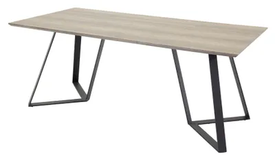 Image de Marina Table à manger 90x180cm, finition bois d'El.